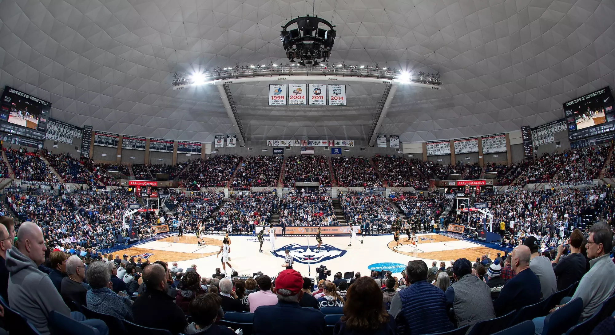 Gampel Pavilion — UConn basketball arena LED displays