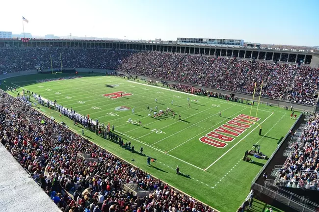 Harvard Stadium — historic collegiate LED display installation