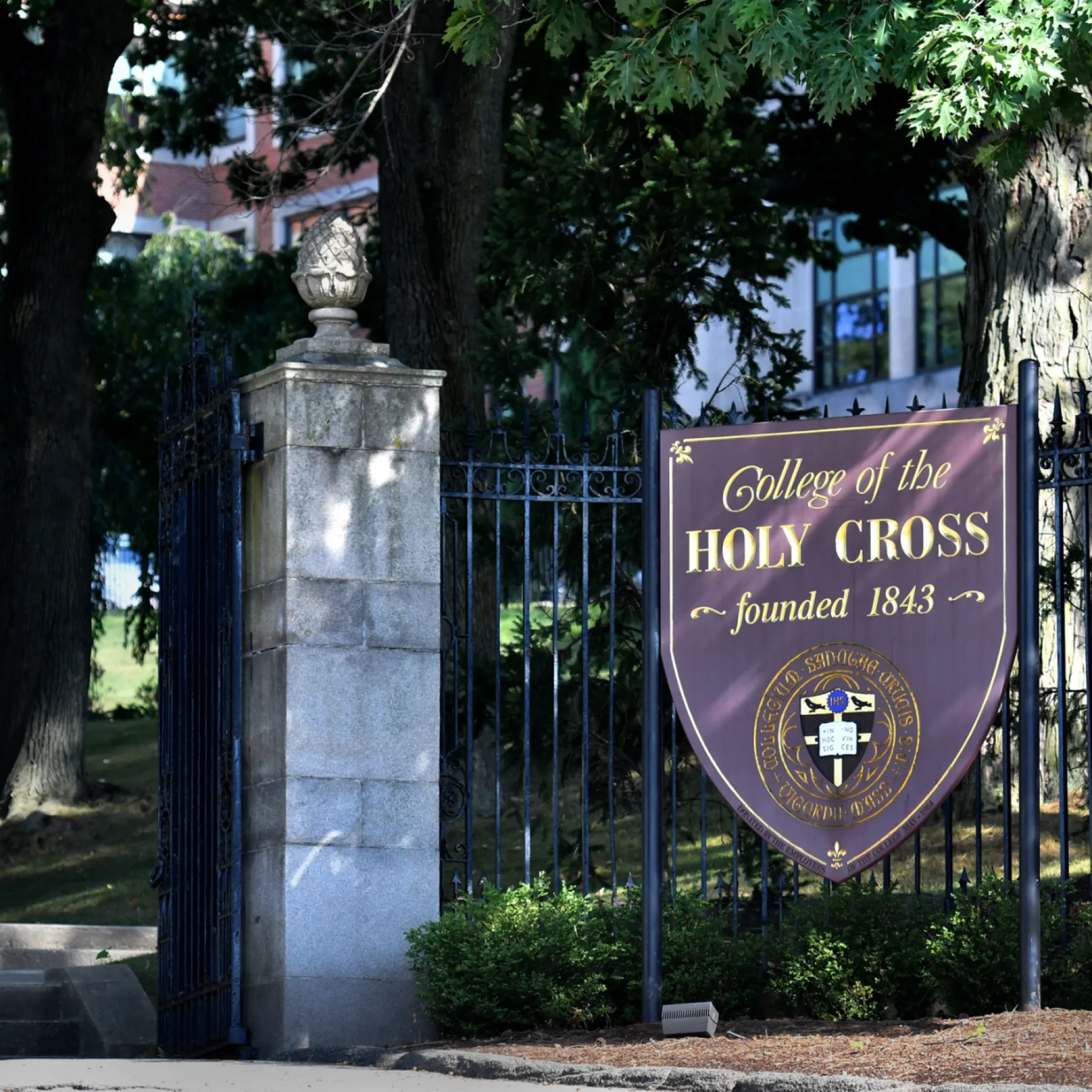 College of the Holy Cross — collegiate LED display installation